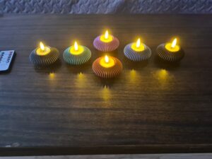 LED Tea Light Set (with Remote)